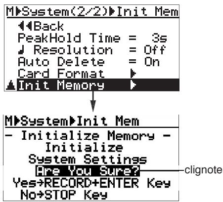 FOSTEX MR-8 MK2 - 2) Sélectionnez "System" avec la molette de JOG, puis validez par [MENU/ENTER]. - 2