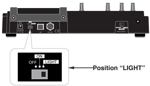 FOSTEX MR-8 MK2 - Rétro-éclairage de l'écran - 1
