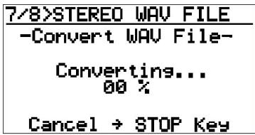 FOSTEX MR-8 MK2 - Procédure de la conversion du fichier - 3