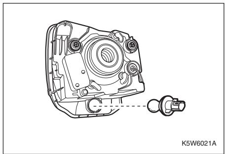CHEVROLET MATIZ - Remplacement des ampôules - 2