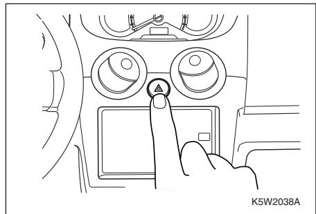 CHEVROLET MATIZ - COMMUTATEUR DE FEUX DE DETRESSE - 1