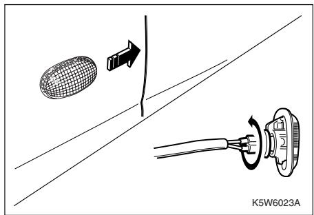 CHEVROLET MATIZ - Remplacement des ampôules - 1