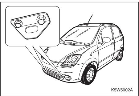 CHEVROLET MATIZ - Eillet de remorquage avant - 1
