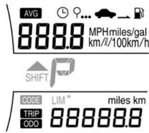 CHEVROLET AVEO - Centre d'informations du conducteur - 1