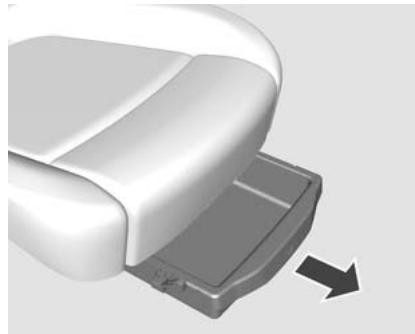 CHEVROLET AVEO - Vide-poches sous le siège - 1