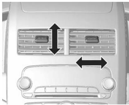CHEVROLET AVEO - Bouches d'ération réglables - 1