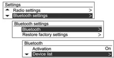 CHEVROLET AVEO - Enregistrement d'un périphérique Bluetooth - 3