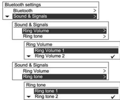 CHEVROLET AVEO - Menu Telephone  Reglages Bluetooth - 2