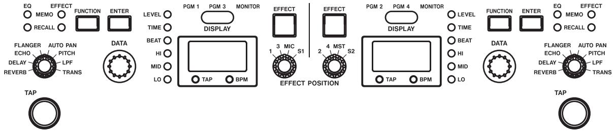 TASCAM X-9 - Effets externes - 3