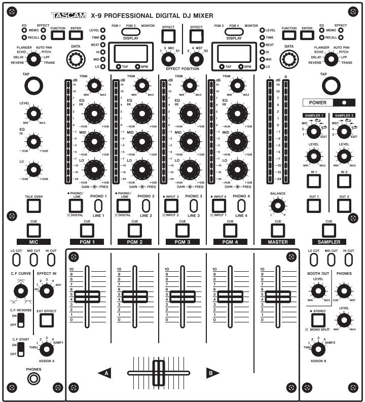TASCAM X-9 - 1