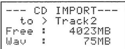 TASCAM DP-01CD - Importation depuis un CD - 4