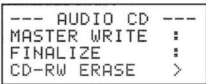 TASCAM DP-01CD - Effacement de CD audio - 1