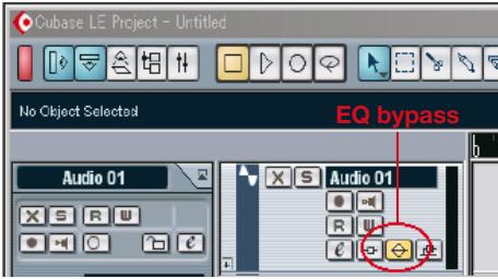 TASCAM US-144 - J'essaie d'utiliser l'égaliseur mais rien ne semble se passer. - 1