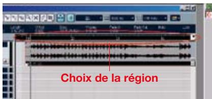Choix de la région
