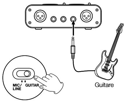 MIC/ GUITAR LINE Guitare