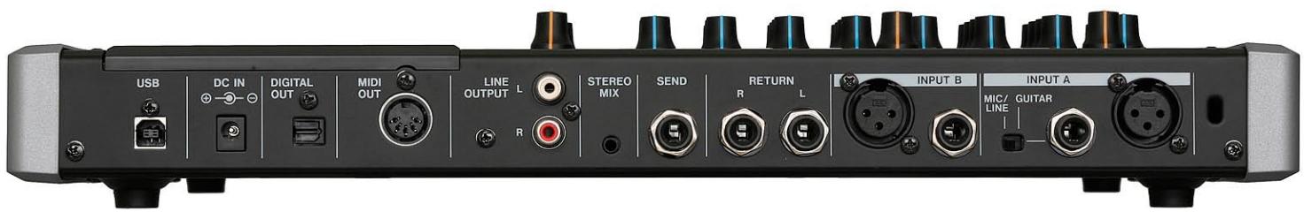 TASCAM DP02 CF - Fonctionnalités principales - 1