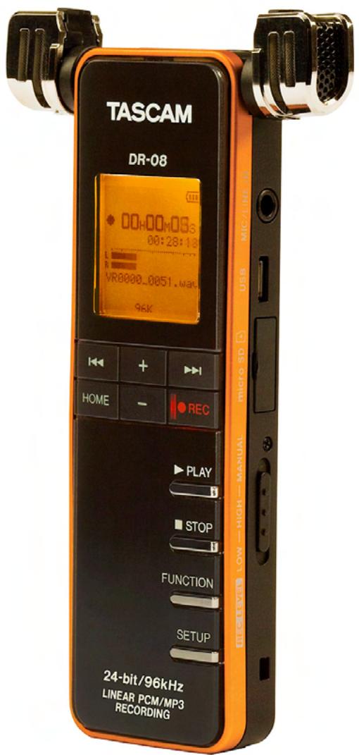 TASCAM DR-08 - 1