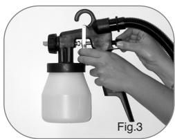 EARLEX SPRAY STATION HVLP 3000 - HOEVEELHEID VERF - 1