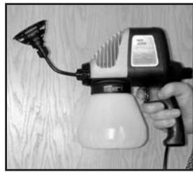 EARLEX SUPER SPRAYER 200 - DE FLEXIBELE VERLENGBUIS GEBRUIKEN - 1