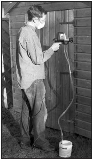 EARLEX SUPER SPRAYER 200 - INSTALLATION DE LA RALLYNGE FLEXIBLE (voir Fig 6) - 2