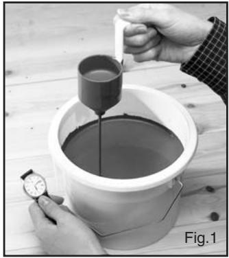 EARLEX SUPER SPRAYER 200 - UTILISATION DU GODET DE VISCOSITE - 1