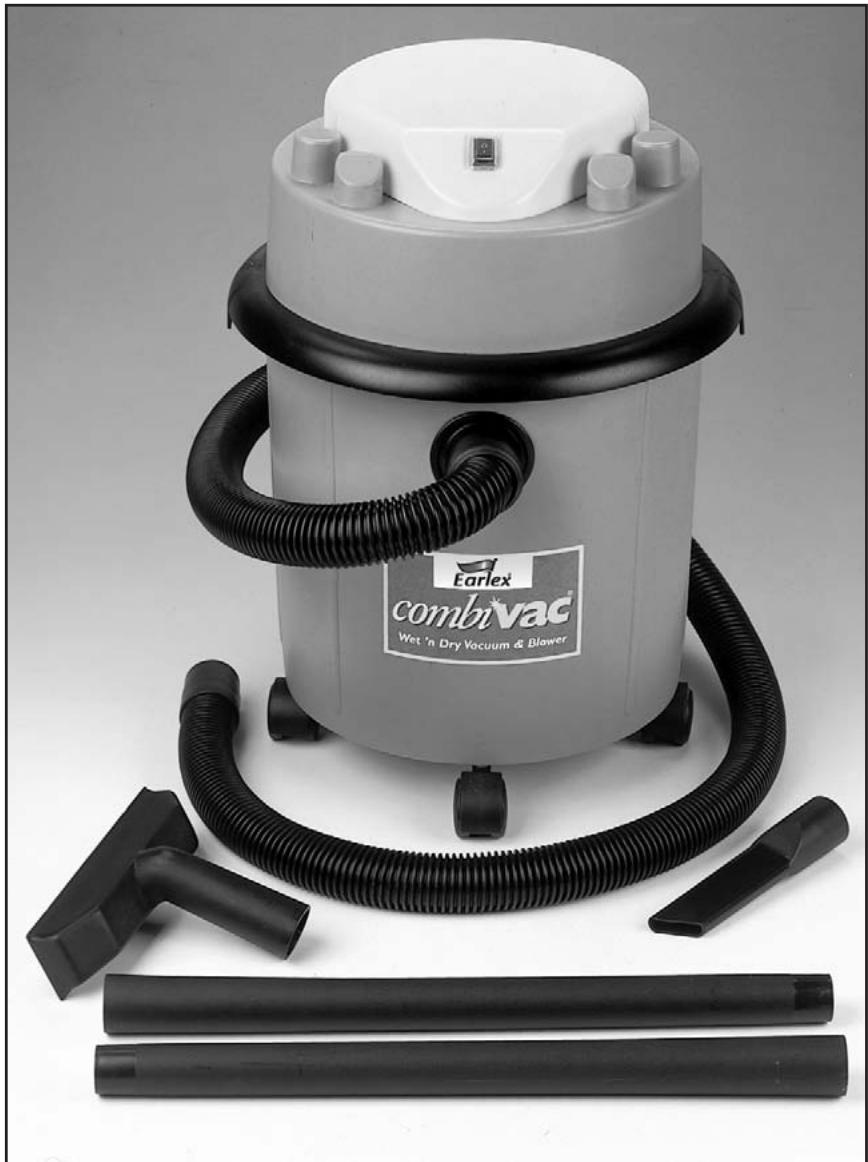 EARLEX WD1000 - COMBLYAC ASPIRATEUR SOUFFLEUR POLYVALENT - 1