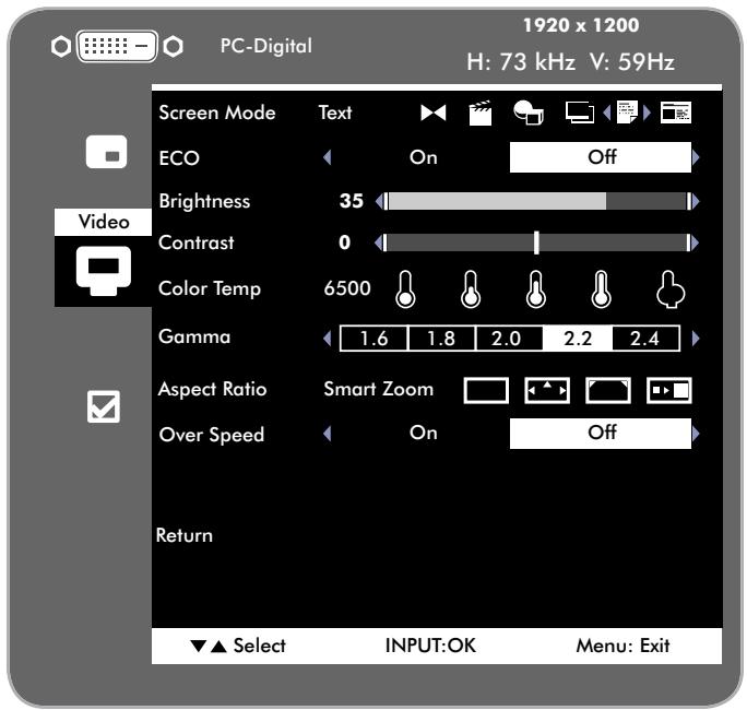 LACIE 324 EASYHOOD LOGICIEL DE CALIBRATION - Paramètres dvi/vga - 1