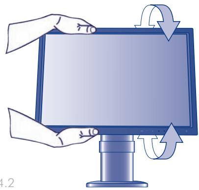 LACIE 324 EASYHOOD LOGICIEL DE CALIBRATION - Incliner l'écran - 1