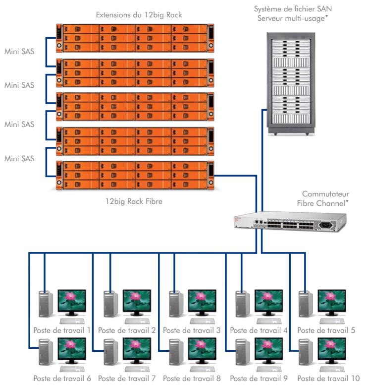 LACIE 12BIG RACK FIBRE - SAN Post-production PME - 2