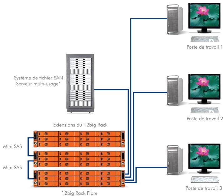 LACIE 12BIG RACK FIBRE - SAN Post-production PME - 1
