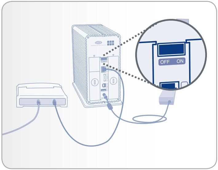 LACIE 2BIG NETWORK 2 - Cables et connecteurs gigabit ethernet - 1