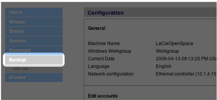 LACIE 5BIG NETWORK - Pour sauvegarder vos fichiers : - 1