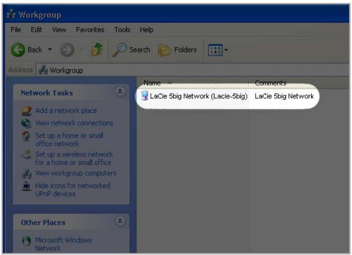 LACIE 5BIG NETWORK - Windows Me/2000 - 1