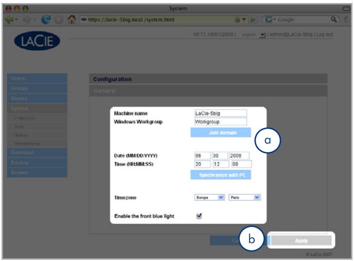 LACIE 5BIG NETWORK - Configuration - 1
