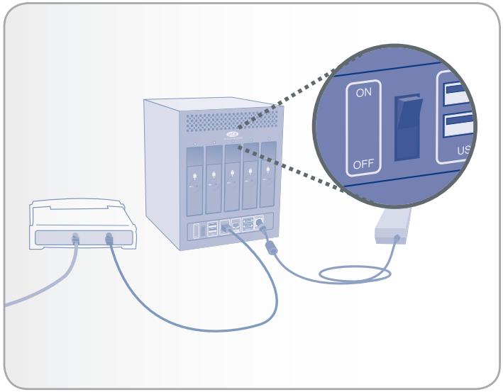 LACIE 5BIG NETWORK 2 - Cables et connecteurs gigabit ethernet - 1