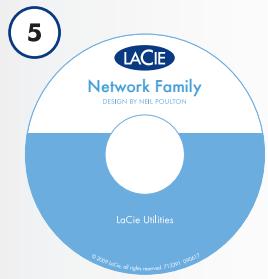LACIE 5BIG NETWORK 2 - Contenu de l'emballage - 5