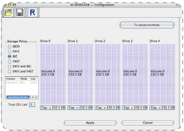 LACIE BIGGEST S2S AVEC PCI-EXPRESS CARTE - Pour créer un volume big - 1