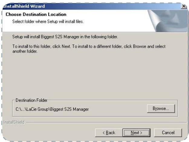 LACIE BIGGEST S2S AVEC PCI-EXPRESS CARTE - Utilisateurs windows - 2