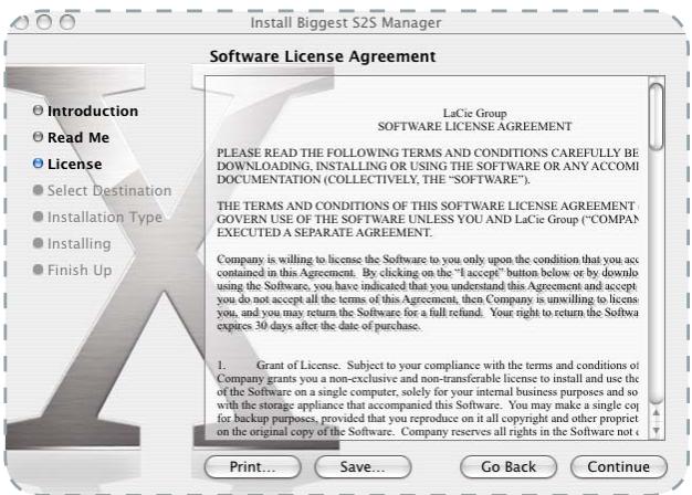 LACIE BIGGEST S2S AVEC PCI-X CARTE - Utilisateurs mac - 4