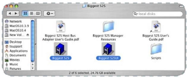 LACIE BIGGEST S2S AVEC PCI-X CARTE - Mac OS X - 1