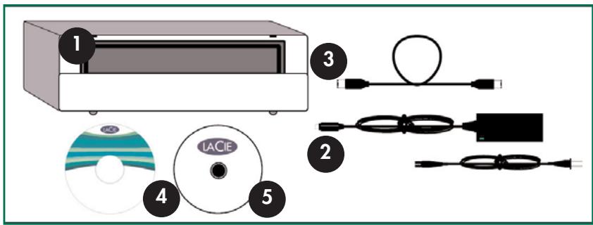 LACIE CD-RW - Déballage de votre graveur de CD-RW LaCie - 1