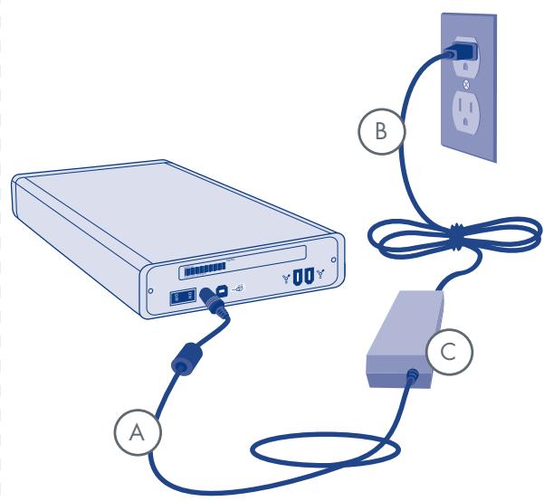 LACIE D2 BLU-RAY 8X - Avertissement : - 1