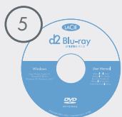 LACIE D2 BLU-RAY 8X - Contenu de l'emballage - 5