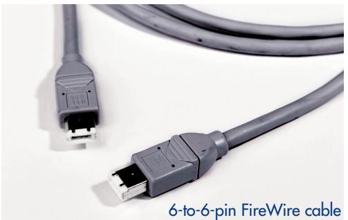LACIE D2 CD-RW - Cables IEEE 1394 avec ou sans alimentation - 1