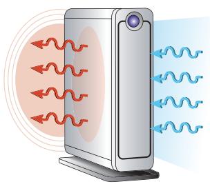 LACIE ETHERNET DISK MINI - Technologie de ventilateur intelligent - 1