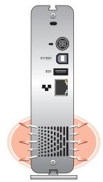 LACIE ETHERNET DISK MINI - Technologie de ventilateur intelligent - 2
