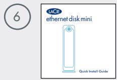 LACIE ETHERNET DISK MINI - Contenu de l'emballage - 5