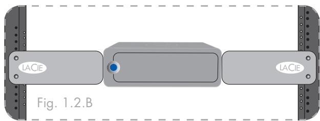 LACIE ETHERNET DISK MINI - Installation en rack - 1