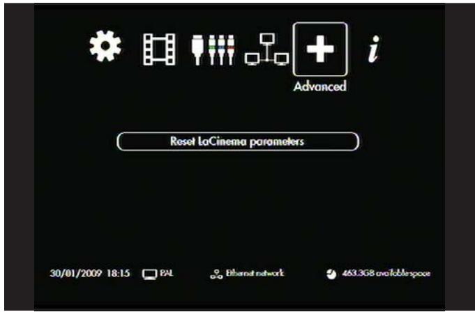 LACIE LACINEMA BLACK PLAY - Settings [Paramètres] : Version - 3
