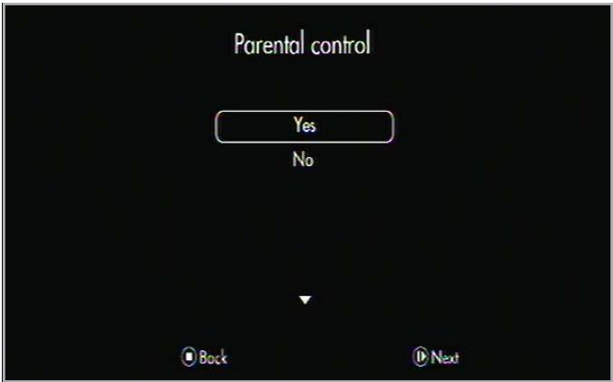 LACIE LACINEMA BLACK PLAY - Assistant d'installation : Parental Control Code [Code de contrôle parental] - 1